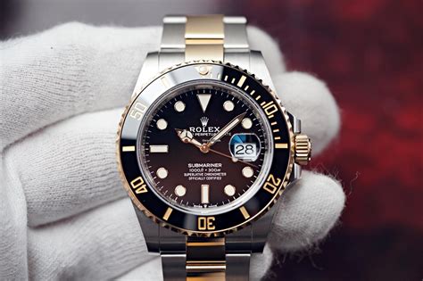 rolex submariner gold steel 2 tint prijs|2022 rolex submariner date 41mm.